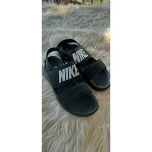 3990) Nike Tanjun Black Women's Sandal Size US 8